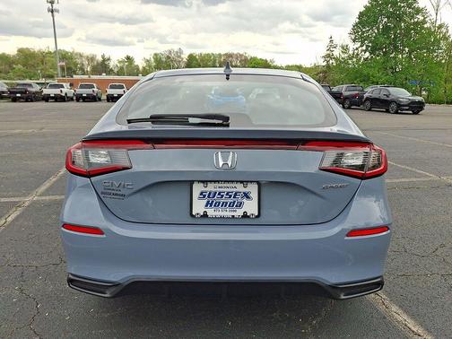 Gray 2023 Honda Civic Sport