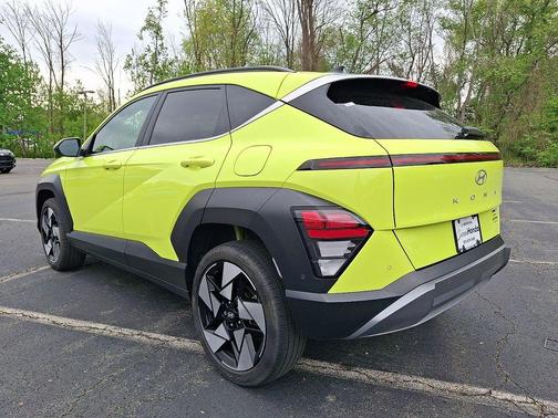 Yellow 2024 Hyundai KONA Limited