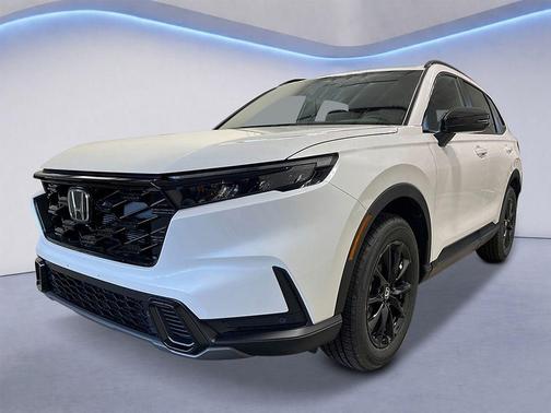 Platinum White Pearl 2026 Honda CR-V Hybrid Sport-L