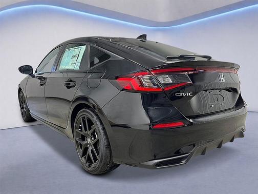 Black 2026 Honda Civic Hybrid Sport