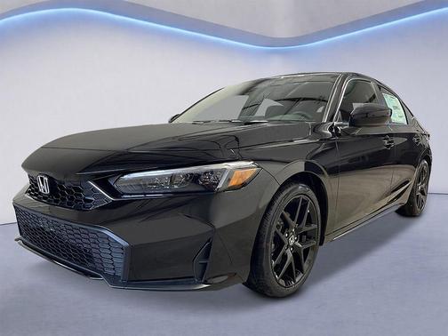 Black 2026 Honda Civic Hybrid Sport