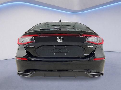 Black 2026 Honda Civic Hybrid Sport