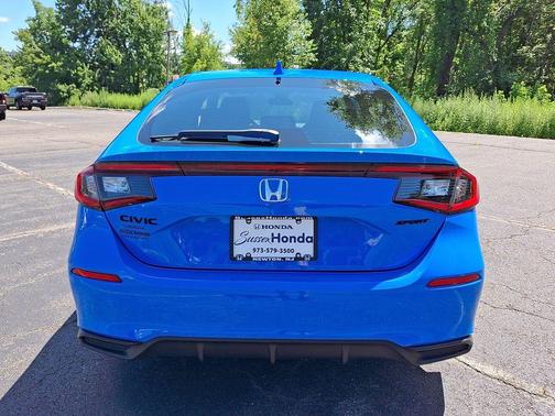 Blue 2026 Honda Civic Sport