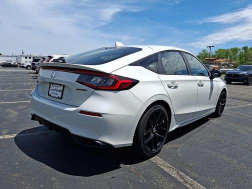 Platinum White Pearl 2026 Honda Civic Sport