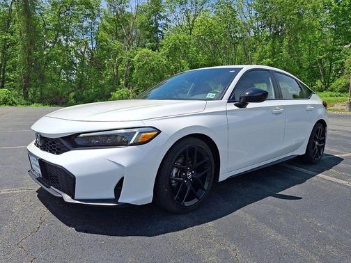 Platinum White Pearl 2026 Honda Civic Sport
