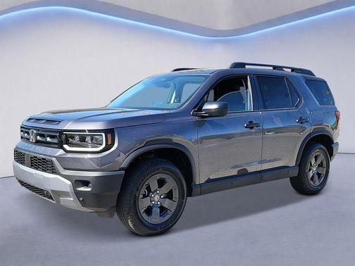 Modern Steel Metallic 2026 Honda Passport RTL