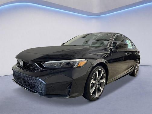 Black 2026 Honda Civic Hybrid Sport Touring