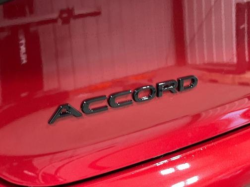 Radiant Red Metallic 2026 Honda Accord Hybrid Sport
