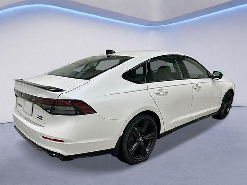 Platinum White Pearl 2026 Honda Accord Hybrid Sport-L
