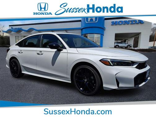 Platinum White Pearl 2026 Honda Civic Hybrid