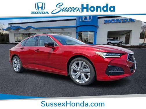 Performance Red Pearl 2023 Acura TLX Technology