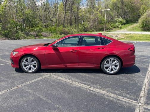 Performance Red Pearl 2023 Acura TLX Technology