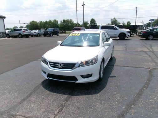 White Orchid Pearl 2014 Honda Accord EX-L