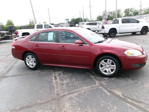 Maroon 2011 Chevrolet Impala LT