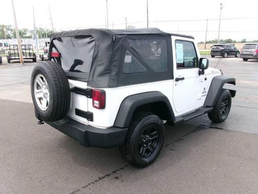 White 2013 Jeep Wrangler Sport