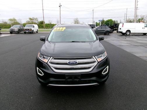 Black 2016 Ford Edge Titanium