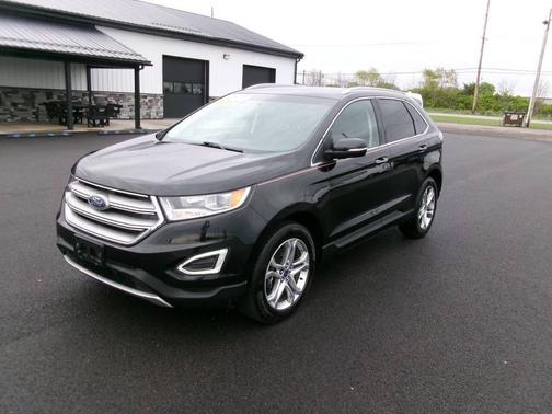 Black 2016 Ford Edge Titanium