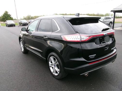 Black 2016 Ford Edge Titanium
