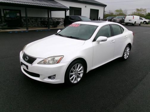 White 2010 Lexus IS 250 Base