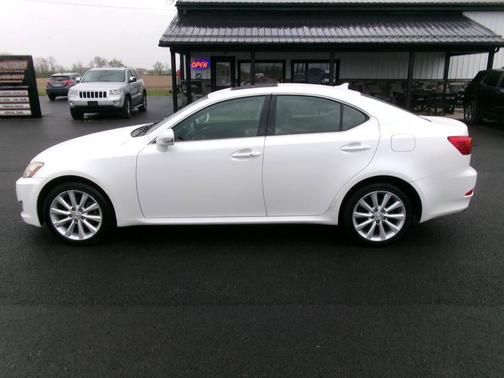 White 2010 Lexus IS 250 Base