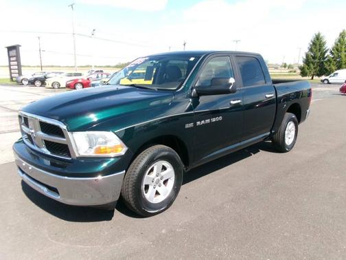 Green 2011 Dodge Ram 1500 SLT