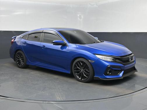 Aegean Blue Metallic 2020 Honda Civic Si Base