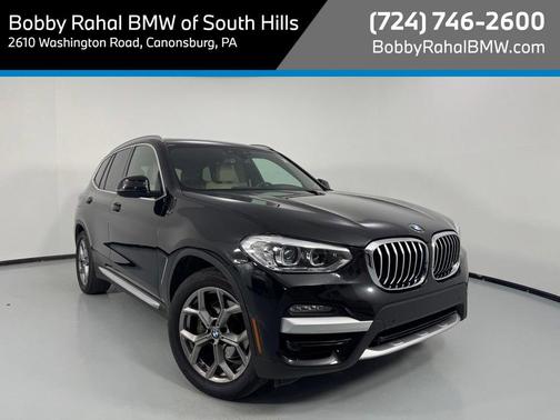 Black Sapphire Metallic 2021 BMW X3 xDrive30i