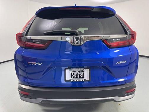Aegean Blue Metallic 2021 Honda CR-V AWD EX-L
