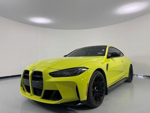 Sao Paulo Yellow 2023 BMW M4 Competition xDrive