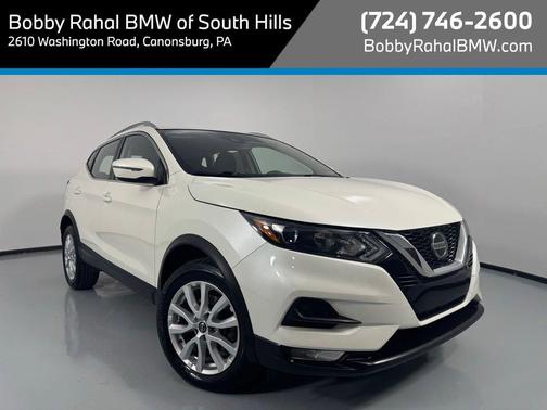 Pearl White Tricoat 2021 Nissan Rogue Sport SV