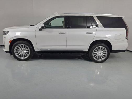 Crystal White Tricoat 2021 Cadillac Escalade Premium Luxury