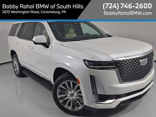 Crystal White Tricoat 2021 Cadillac Escalade Premium Luxury