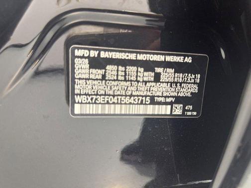 Black Sapphire Metallic 2026 BMW X1 xDrive28i