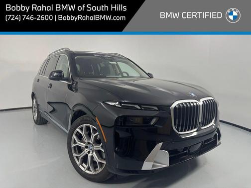 Black Sapphire Metallic 2025 BMW X7 xDrive40i