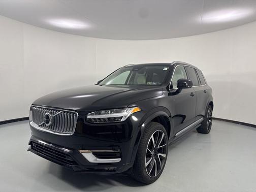 Onyx Black Metallic 2024 Volvo XC90 B6 Plus Bright Theme 6-Seater