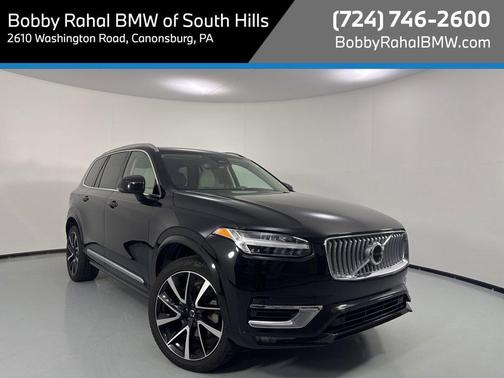 Onyx Black Metallic 2024 Volvo XC90 B6 Plus Bright Theme 6-Seater