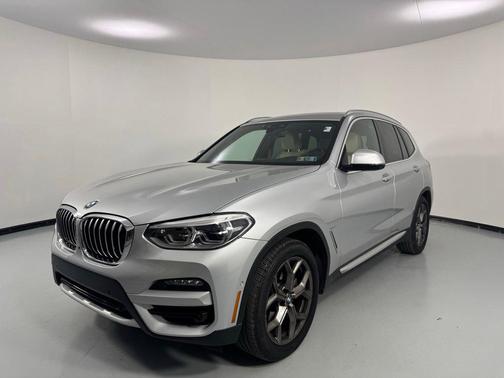 Glacier Silver Metallic 2021 BMW X3 xDrive30i