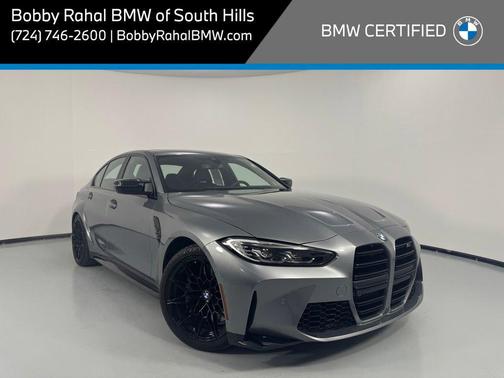 Skyscraper Gray Metallic 2023 BMW M3 Competition xDrive