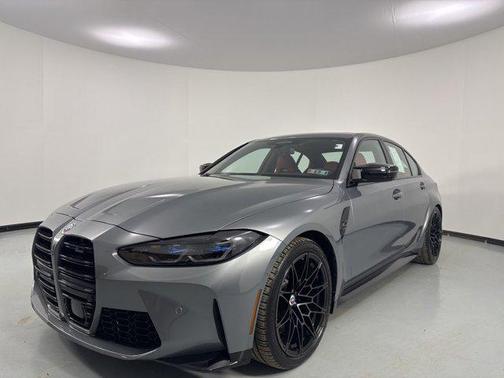 Skyscraper Gray Metallic 2023 BMW M3 Competition xDrive