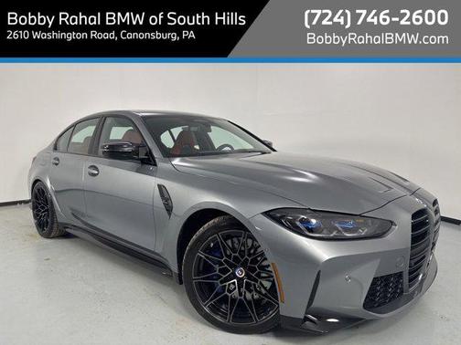 Skyscraper Gray Metallic 2023 BMW M3 Competition xDrive