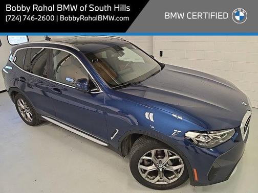 Blue Metallic 2023 BMW X3 xDrive30i