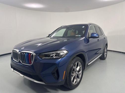 Blue Metallic 2023 BMW X3 xDrive30i