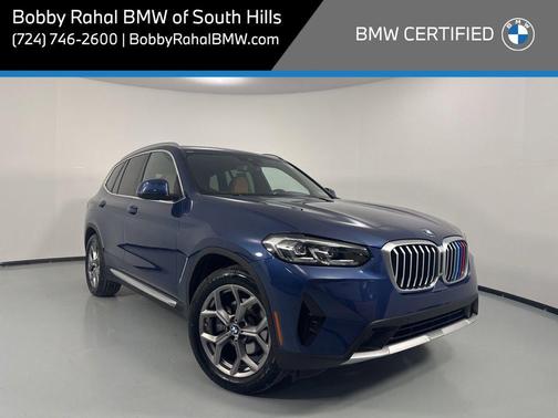Blue Metallic 2023 BMW X3 xDrive30i
