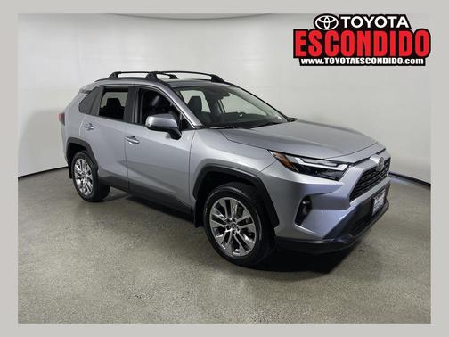 Silver Sky Metallic 2025 Toyota RAV4 XLE Premium