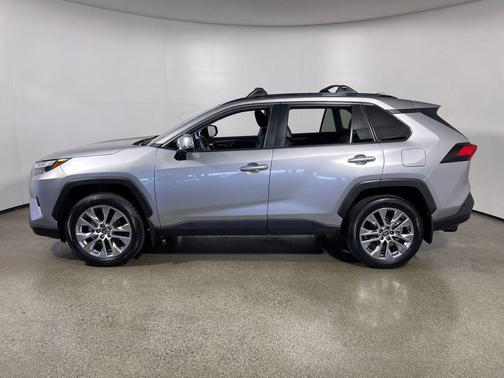 Silver Sky Metallic 2025 Toyota RAV4 XLE Premium