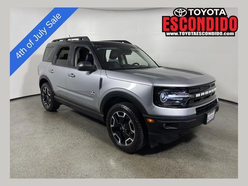 Iconic Silver Metallic 2022 Ford Bronco Sport Outer Banks