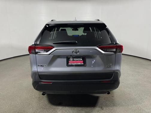 Silver Sky Metallic 2025 Toyota RAV4 Hybrid LE