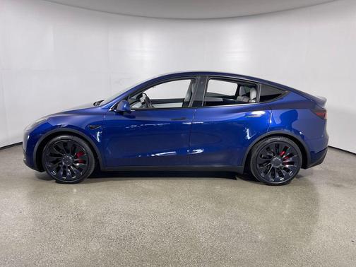 Deep Blue Metallic 2022 Tesla Model Y Performance Dual Motor All-Wheel Drive