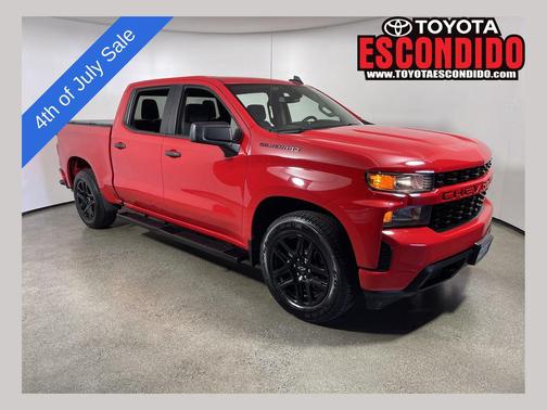 Red Hot 2022 Chevrolet Silverado 1500 Limited Custom