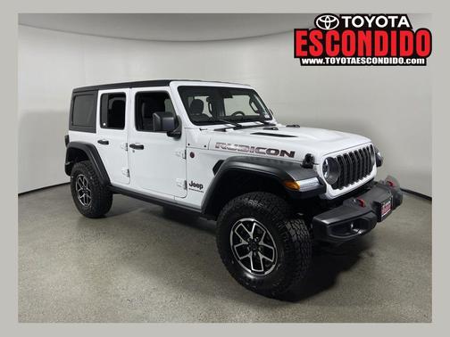 Bright White Clearcoat 2025 Jeep Wrangler Rubicon